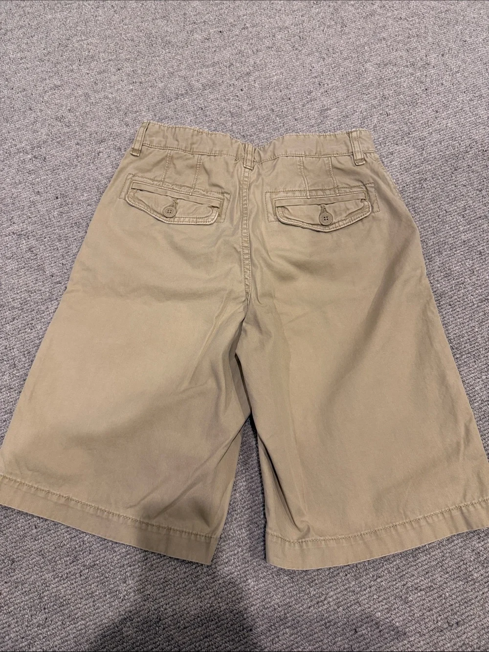 GAP KIDS CLASSIC KHAKI FIVE POCKET SHORTS WITH ADJUSTABLE WAIST - BOYS SIZE 14